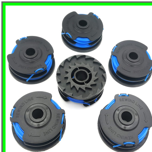 Autofeed Replacement Line and Spool for Homelite String Trimmers 6 Pack