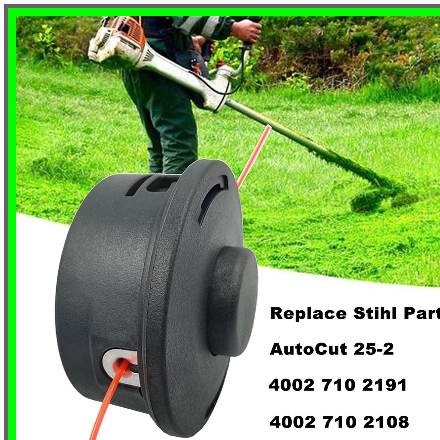 Efficient 25-2 Trimmer Head for Stihl FS Series Brushcutters