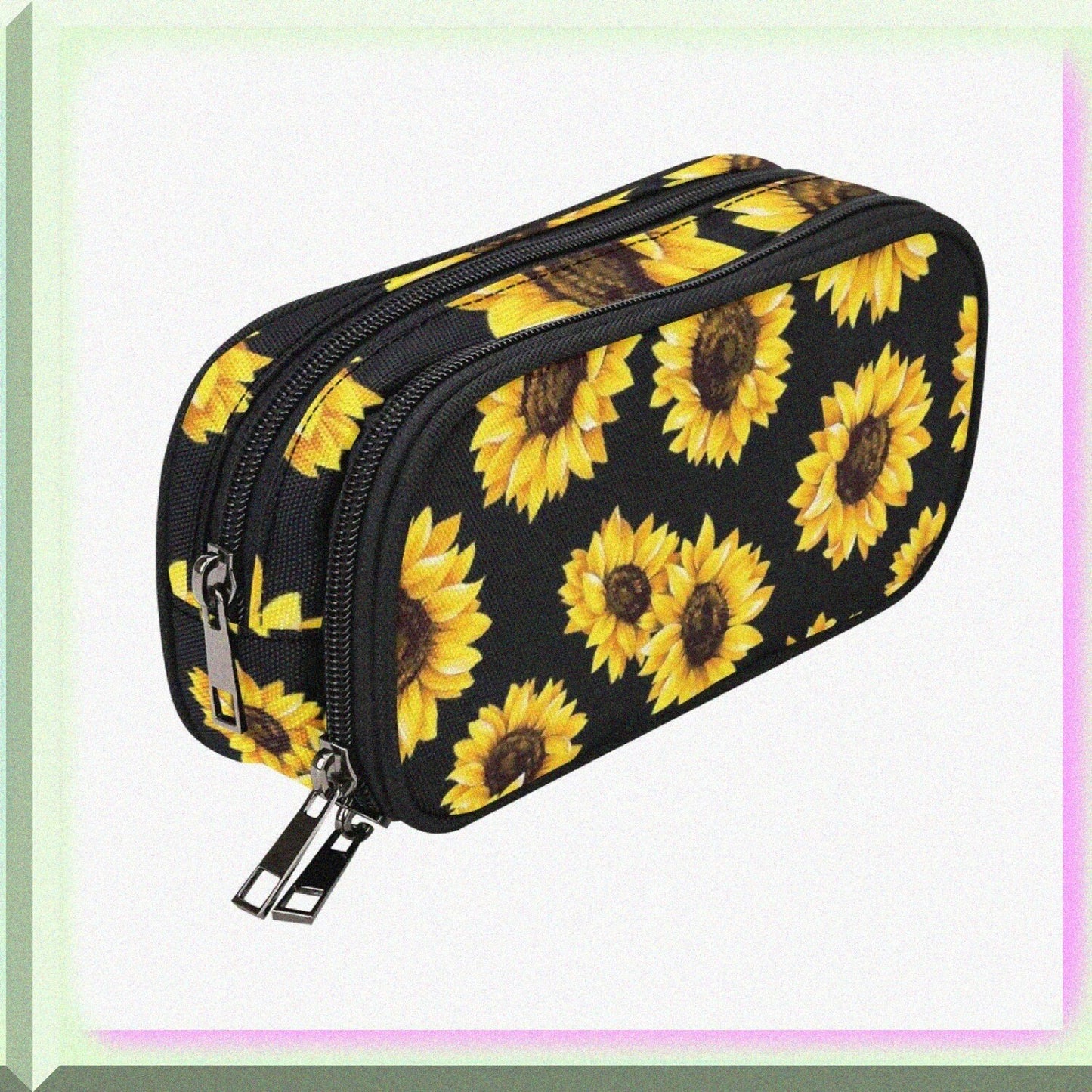 Sunflowers Pencil Case for Kids and Teens