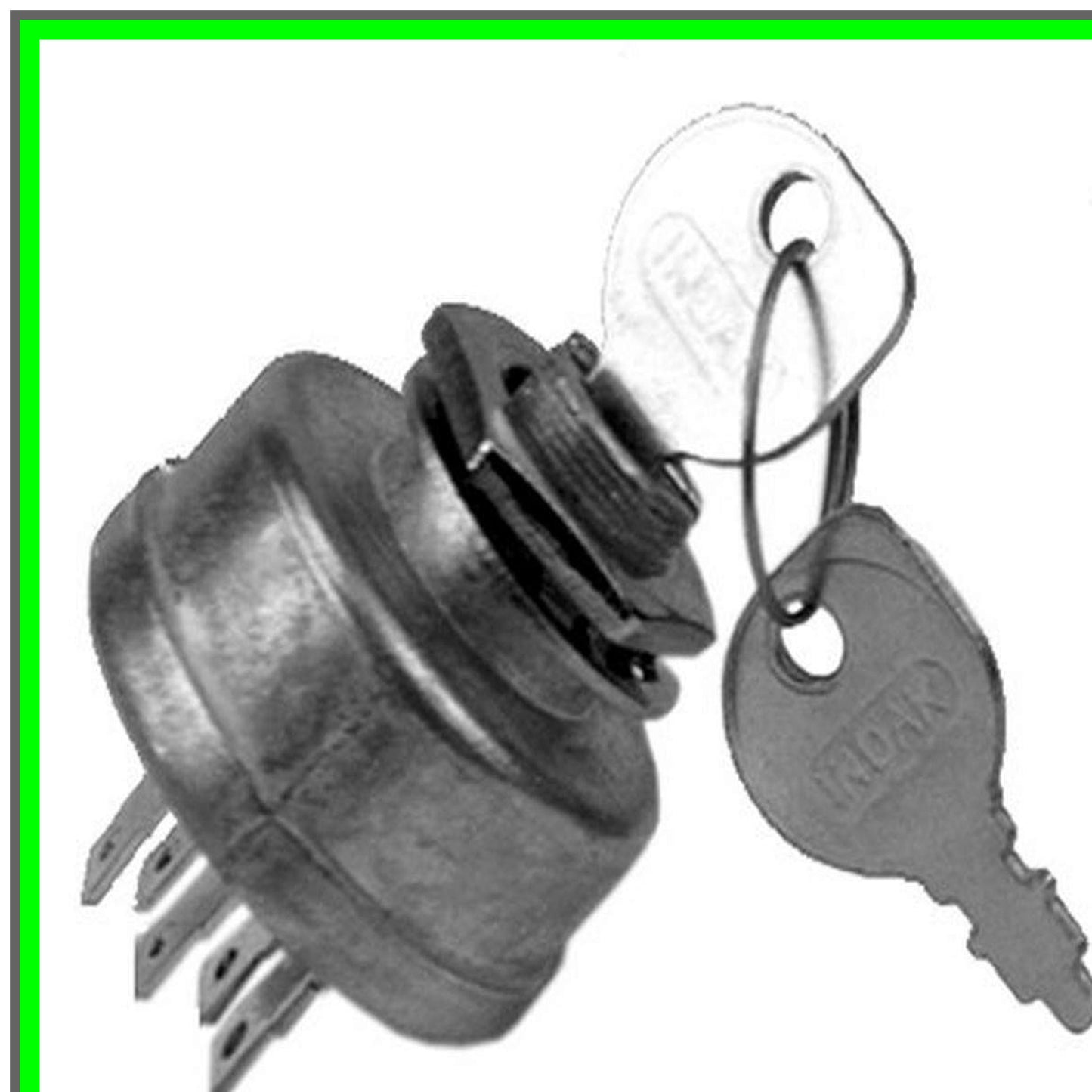 Ignition Switch Replacement for Husqvarna Poulan 140301 532140301 Black