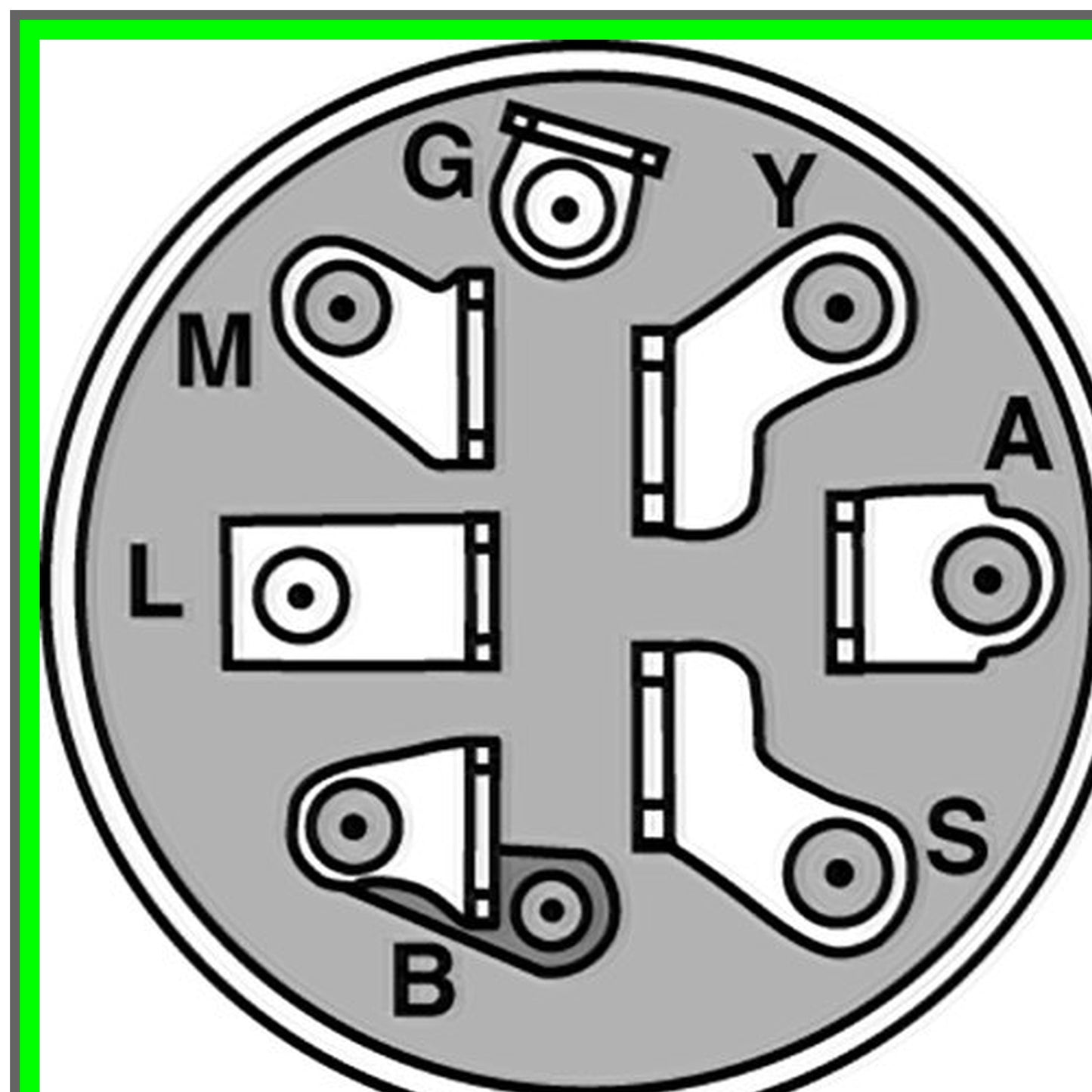 Ignition Switch Replacement for Husqvarna Poulan 140301 532140301 Black