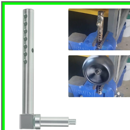 Mower Deck Gauge Wheel Arm Replacement Kit for X300-X590 Tractors