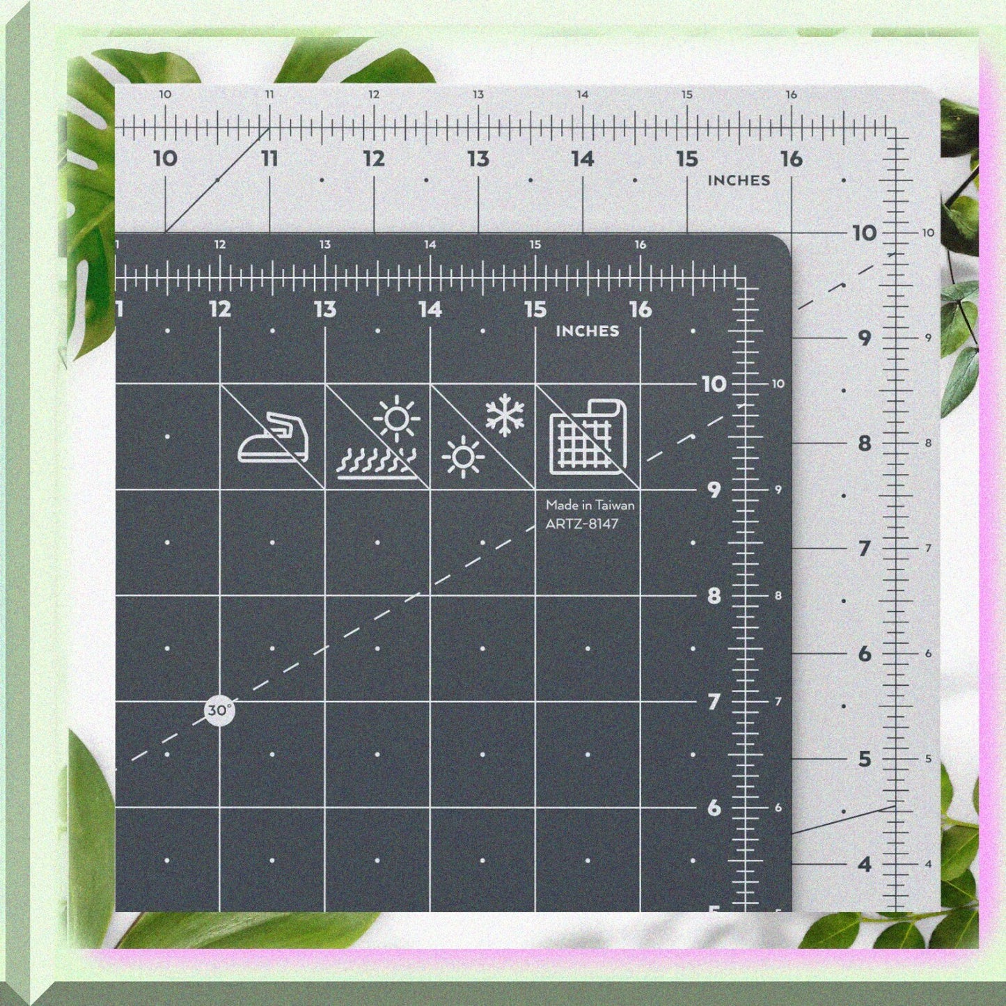 Self Healing Rotary Cutting Mat 12"x18" with Grid