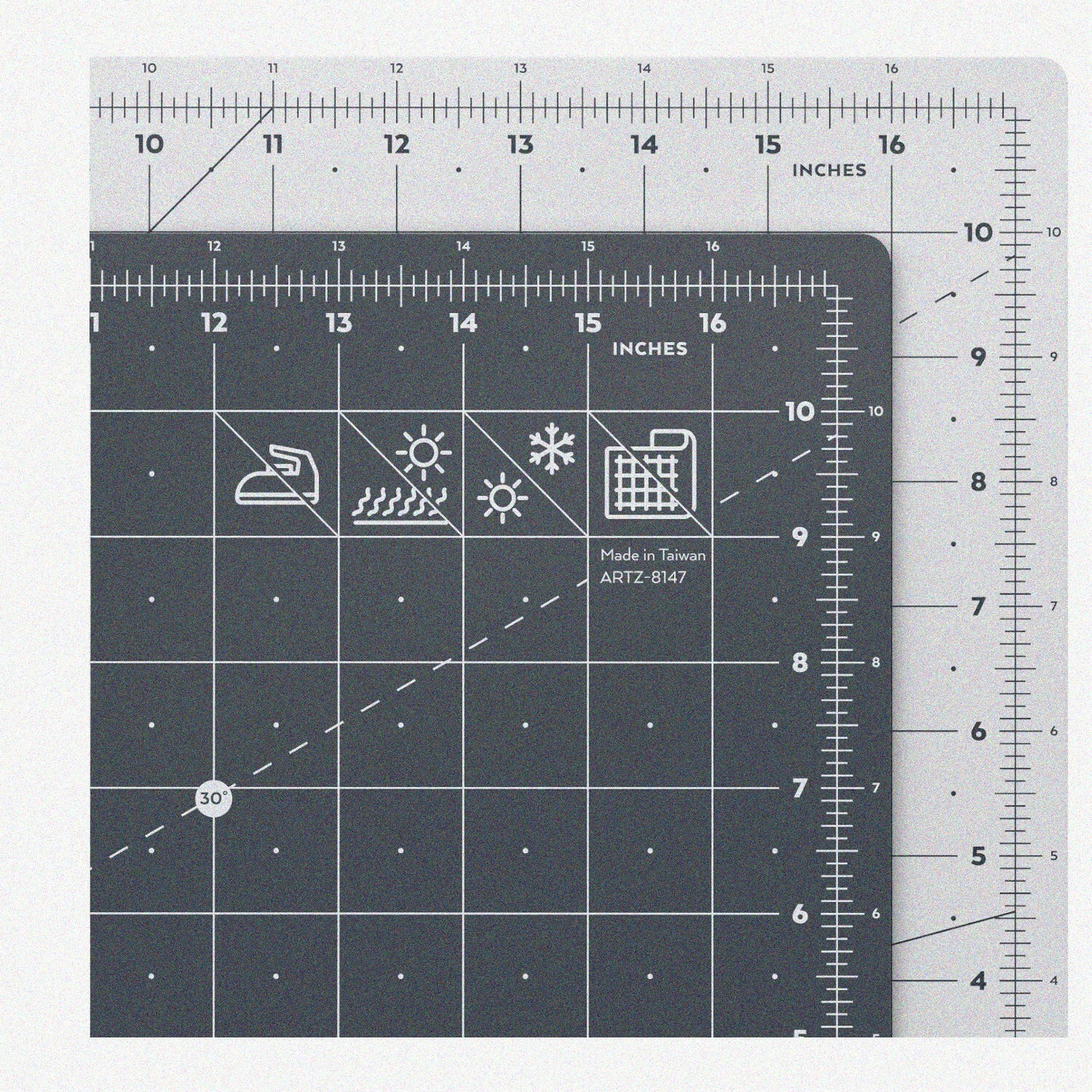 Self Healing Rotary Cutting Mat 12"x18" with Grid