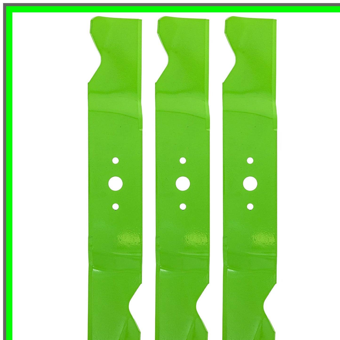 Cub Cadet 54 Inch Deck Blade Set for GT1554 GT2554 Mulching 3 Pack