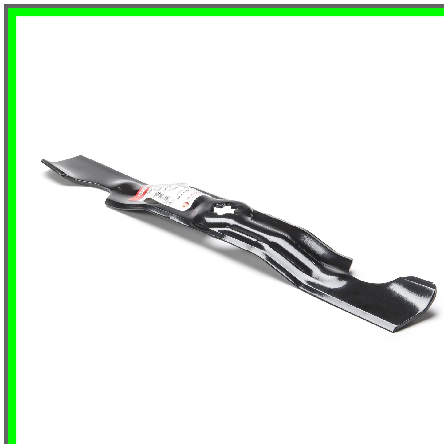 High-Performance Black Lawnmower Blade for Precision Cutting