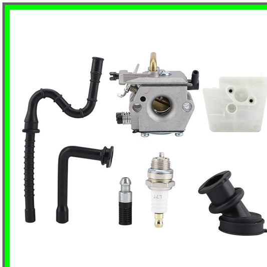 Stihl Chainsaw Carburetor Tune-Up Kit with Air Filter and Fuel Line