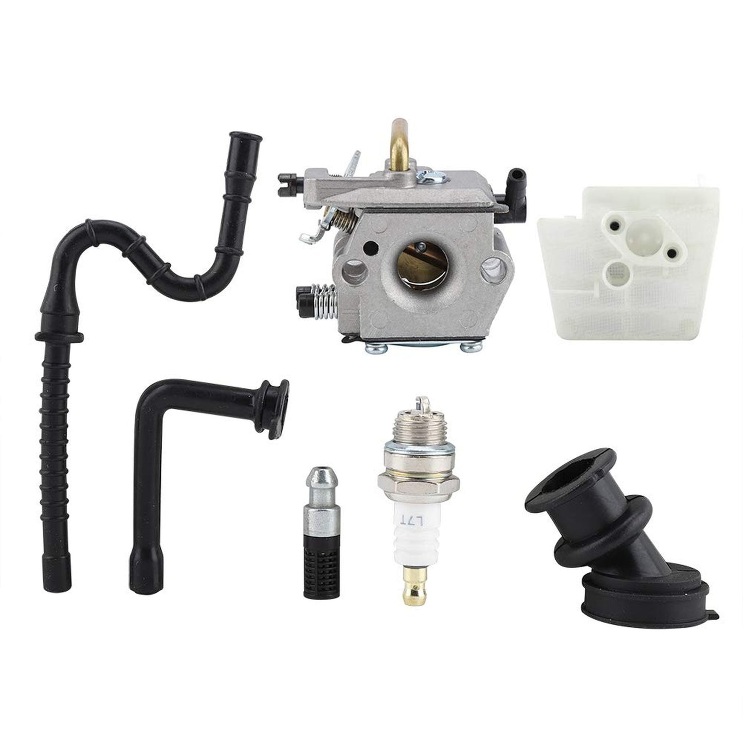 Stihl Chainsaw Carburetor Tune-Up Kit with Air Filter and Fuel Line
