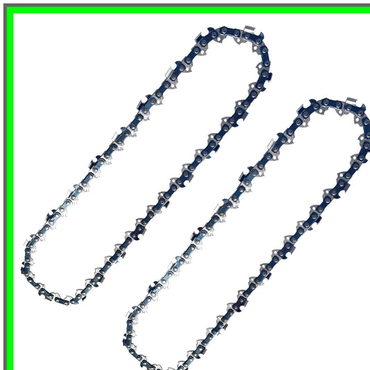 Dual 10-Inch Chainsaw Chain Blades for WORX Pole Saw WG309 3/8" 40DL 050