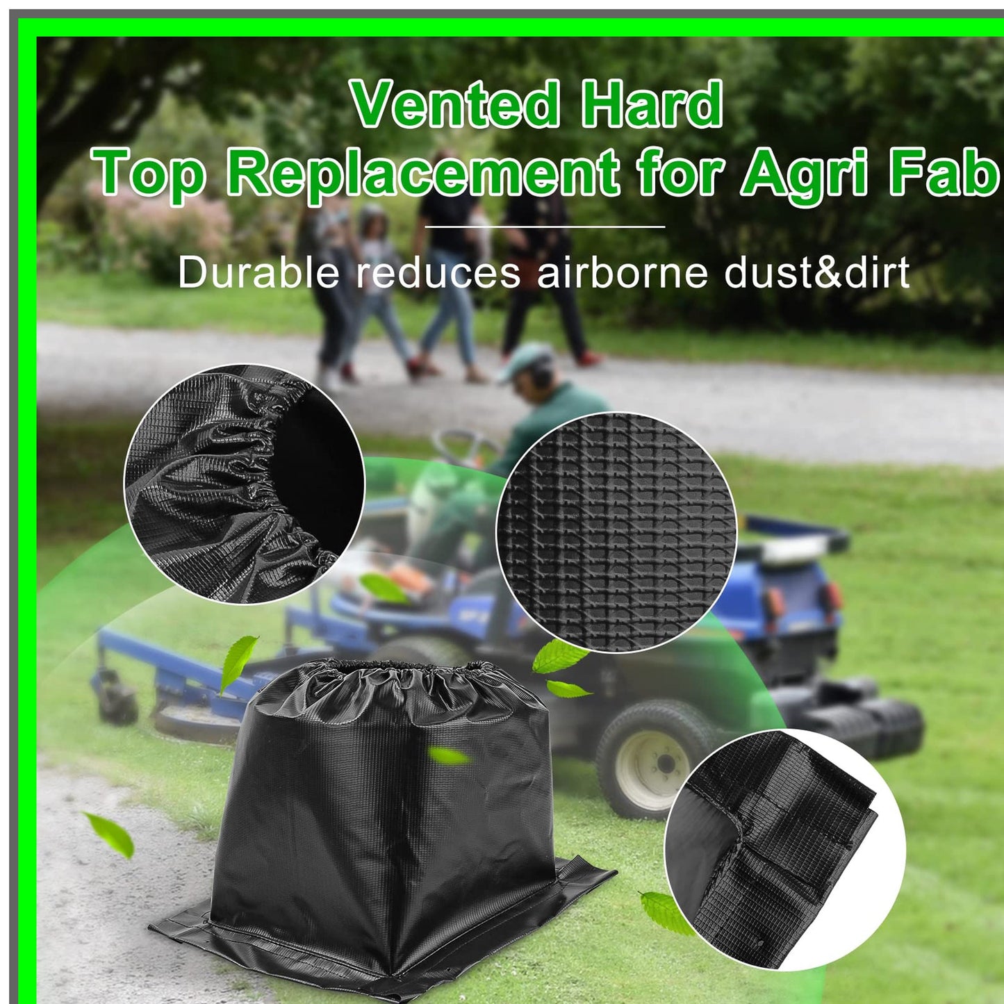 Agri-Fab Compatible Hard Top Lawn Mower Discharge Boot Replacement Part