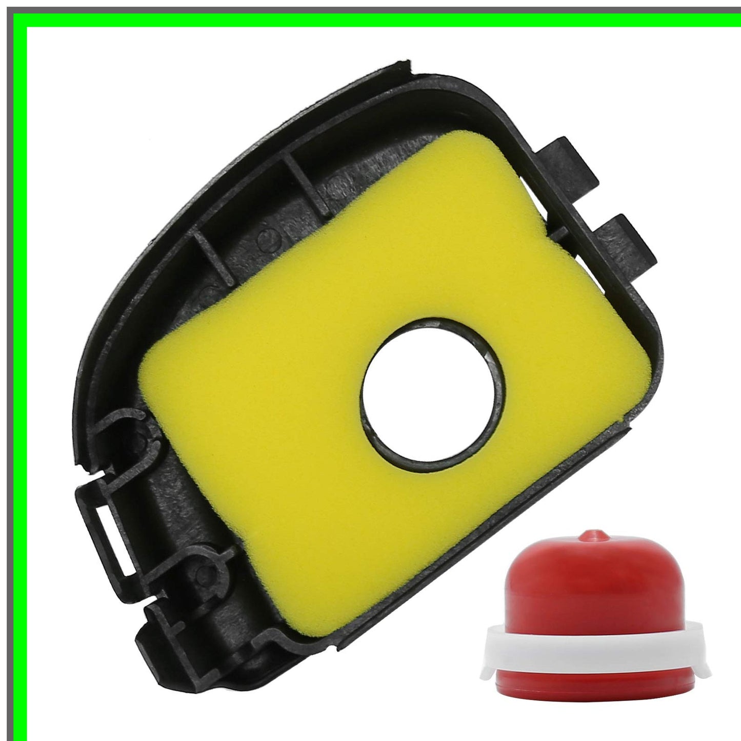 Air Cleaner Cover and Foam Filter Combo for Lawn Mower Maintenance