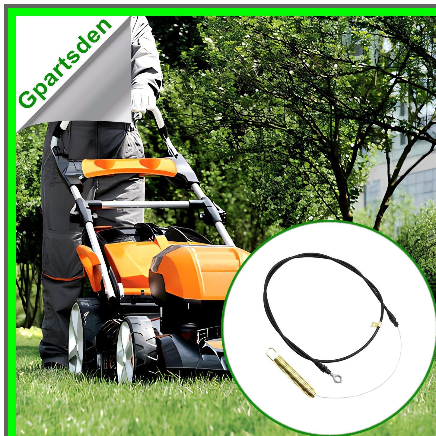 PTO Control Cable for L100 Series Compatible with GY21106 GY20156