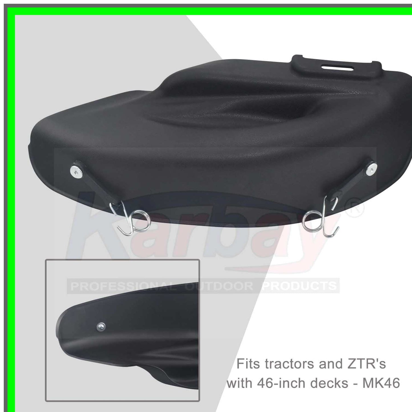 Lawn Tractor Mulch Cover for 46-Inch Deck Mowers Compatible with Husqvarna