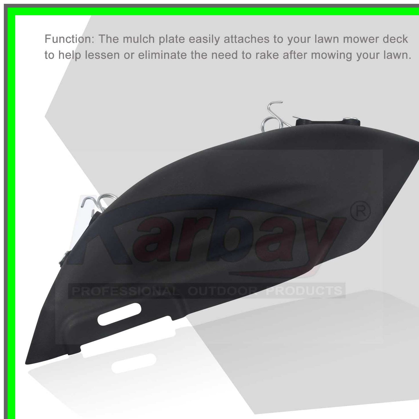 Lawn Tractor Mulch Cover for 46-Inch Deck Mowers Compatible with Husqvarna