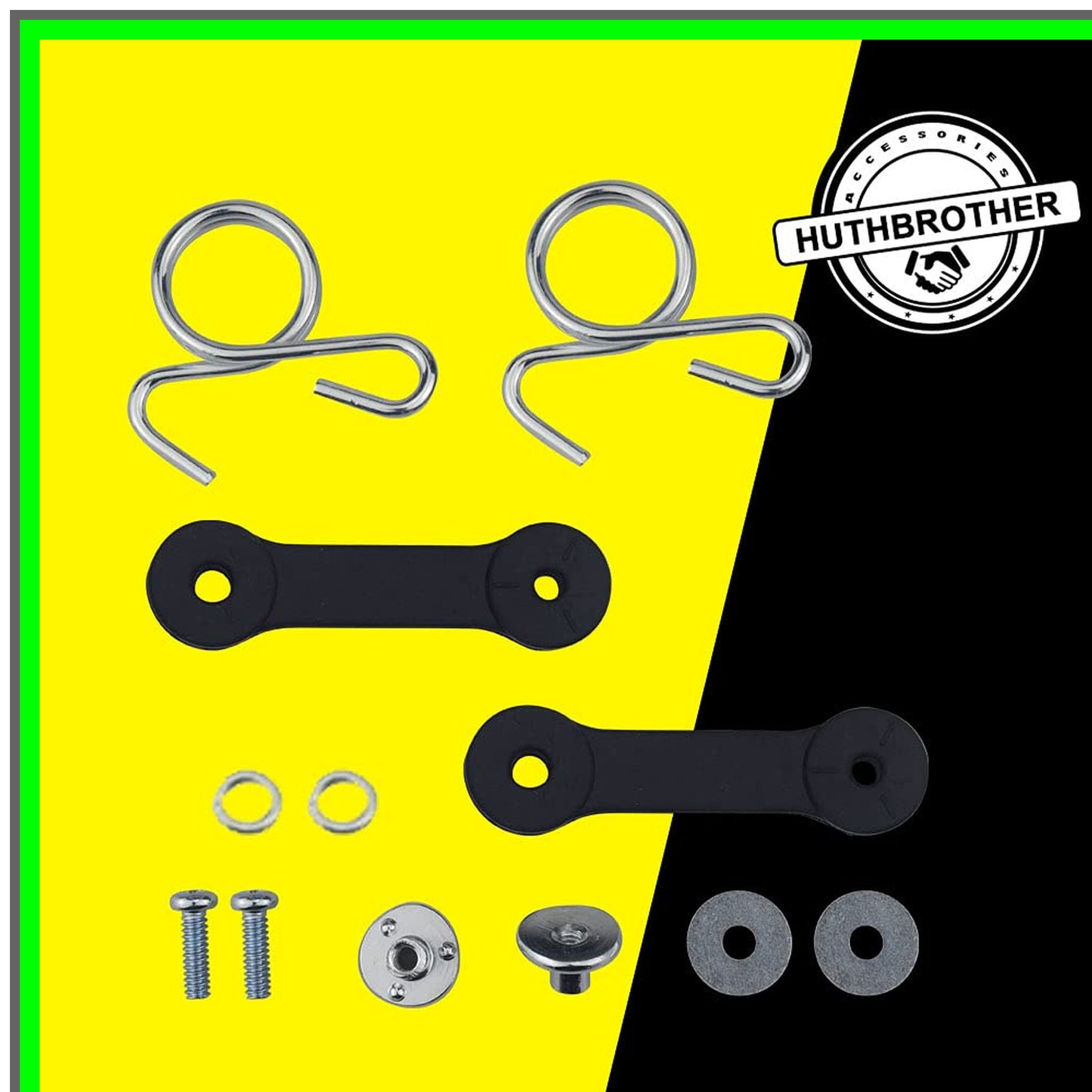 Bagger Latch Straps and Hardware for Husqvarna 532160793 Compatibility