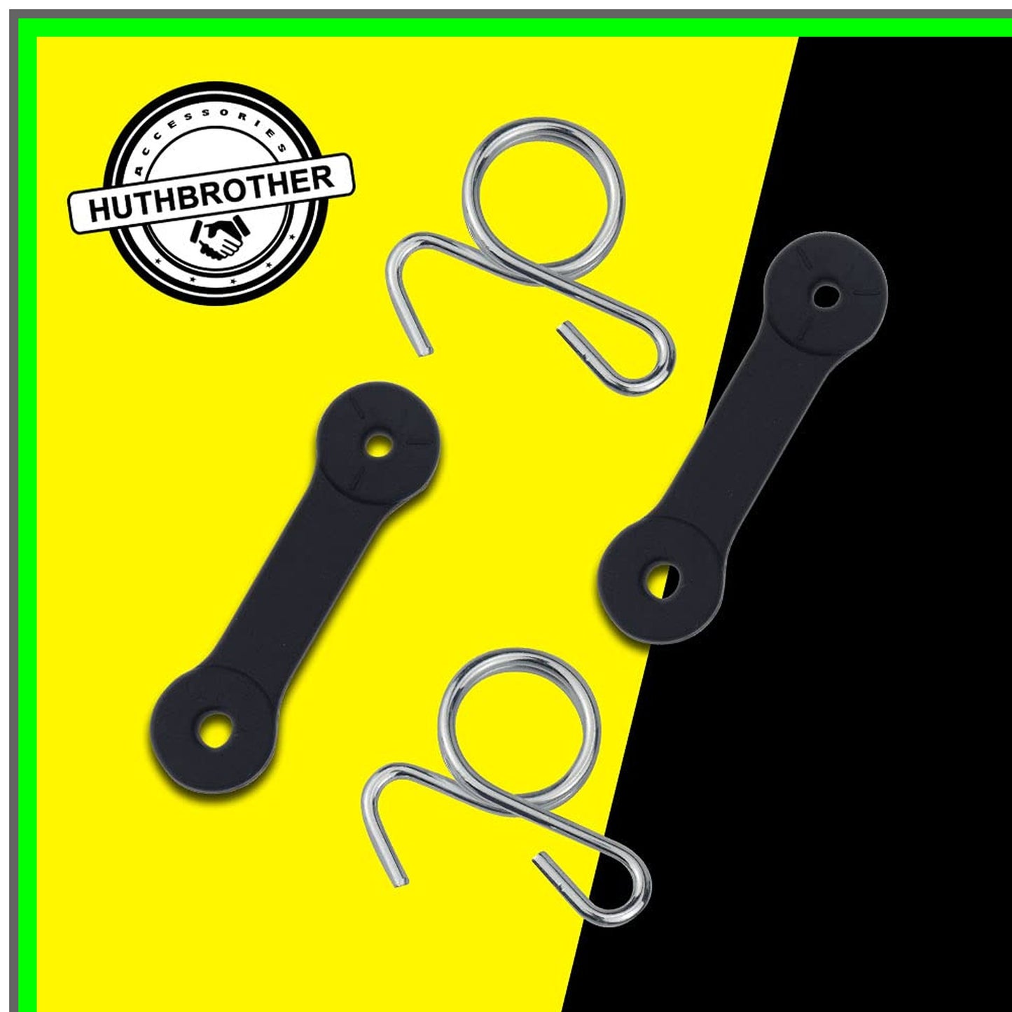 Bagger Latch Straps and Hardware for Husqvarna 532160793 Compatibility