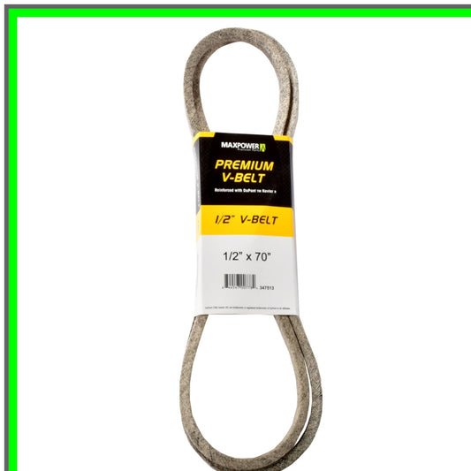 Kevlar Reinforced Heavy-Duty 1/2" x 70" Durable Belt for Tough Tasks