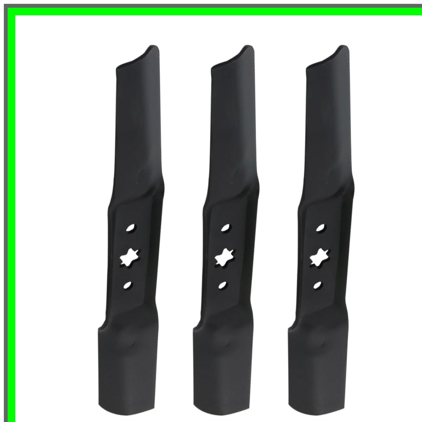 Efficient 3 Blade Mower Replacement Set for 50 Inch MTD Cub Cadet Troy-Bilt