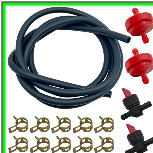 Briggs Stratton 1/4 Fuel Line Hose Kit with Clamps and Filters