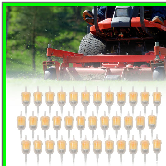 Universal Inline Fuel Filter Set for Small Engines and Garden Equipment