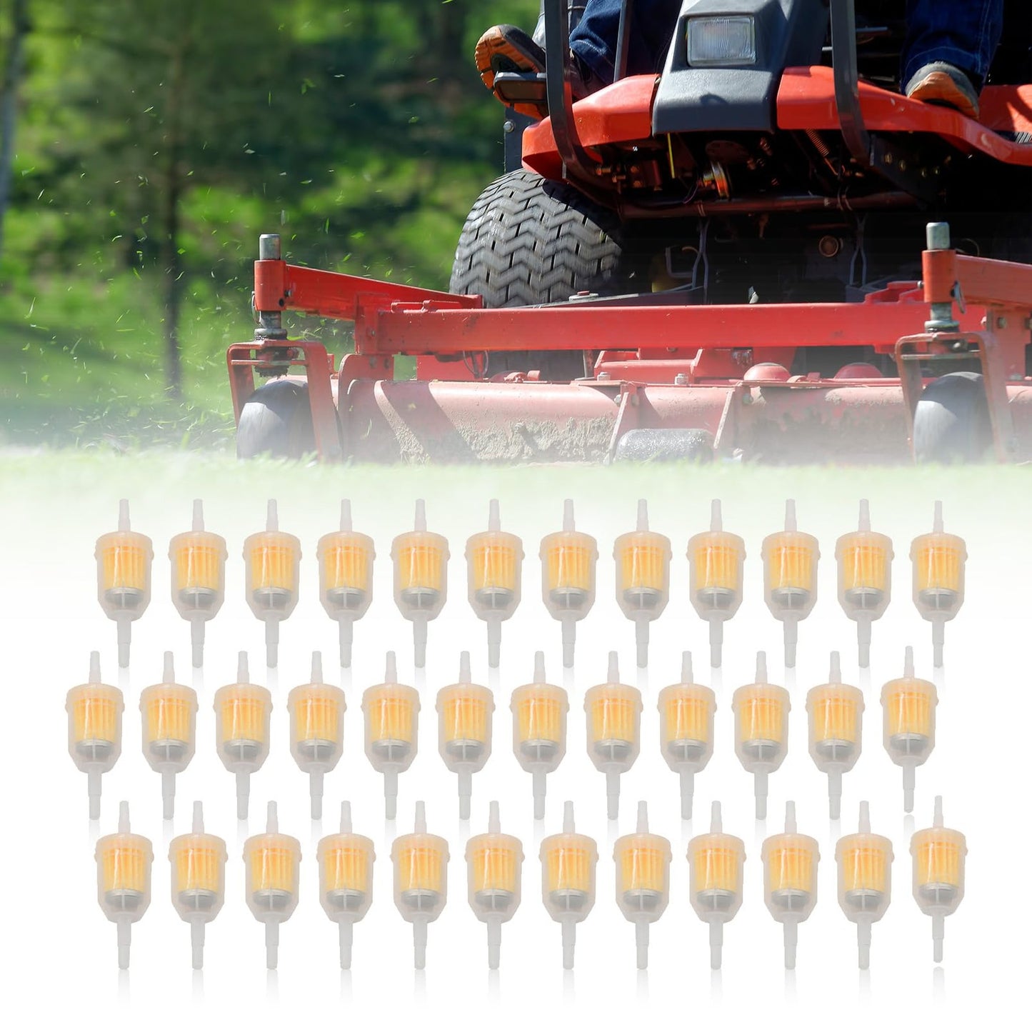 Universal Inline Fuel Filter Set for Small Engines and Garden Equipment