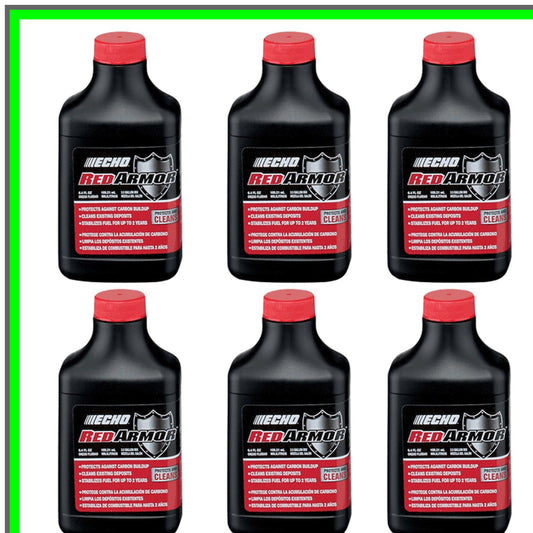 Red Armor 2-Stroke Oil Mix 6.4oz for 50:1 Gasoline Engines 2.5 Gallon