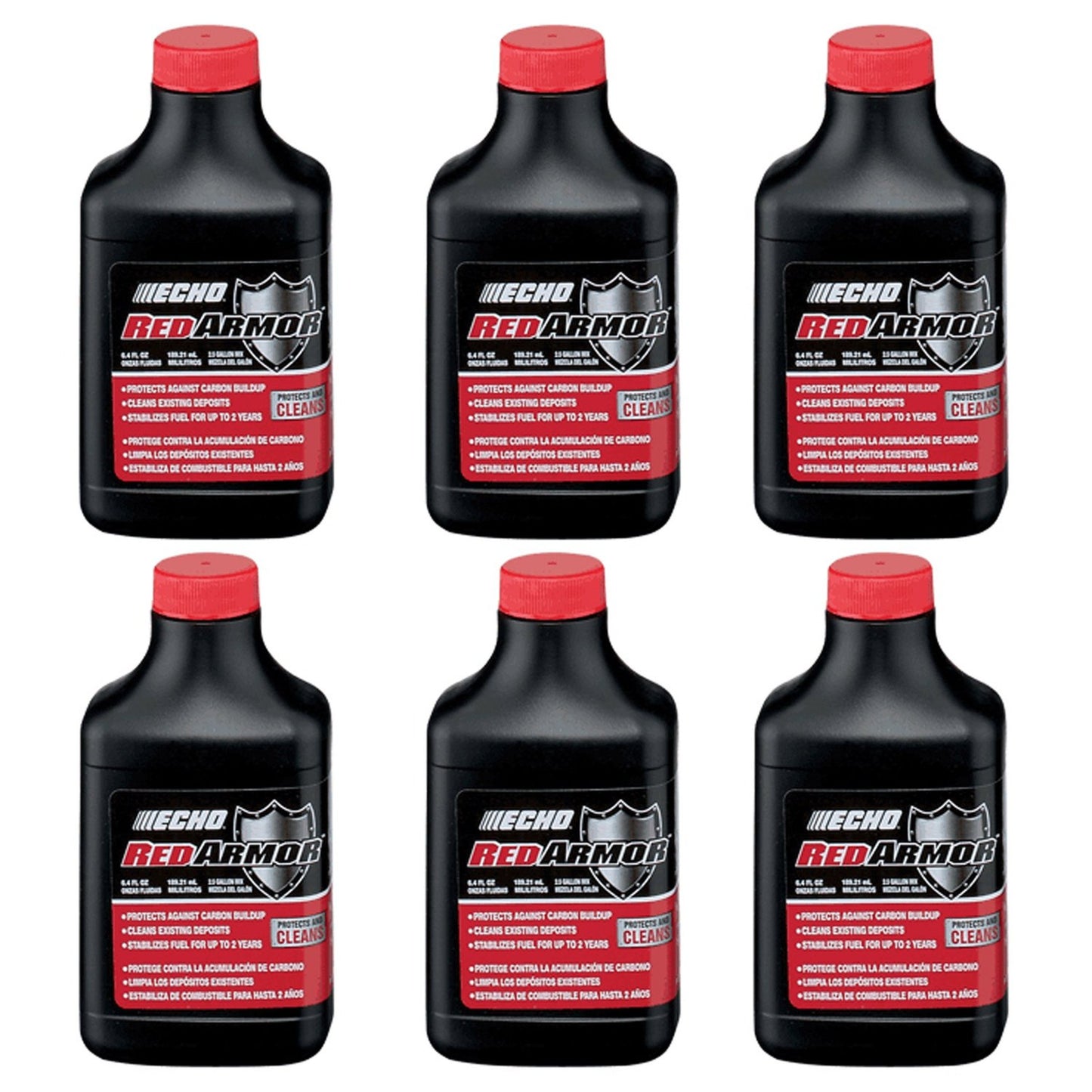 Red Armor 2-Stroke Oil Mix 6.4oz for 50:1 Gasoline Engines 2.5 Gallon