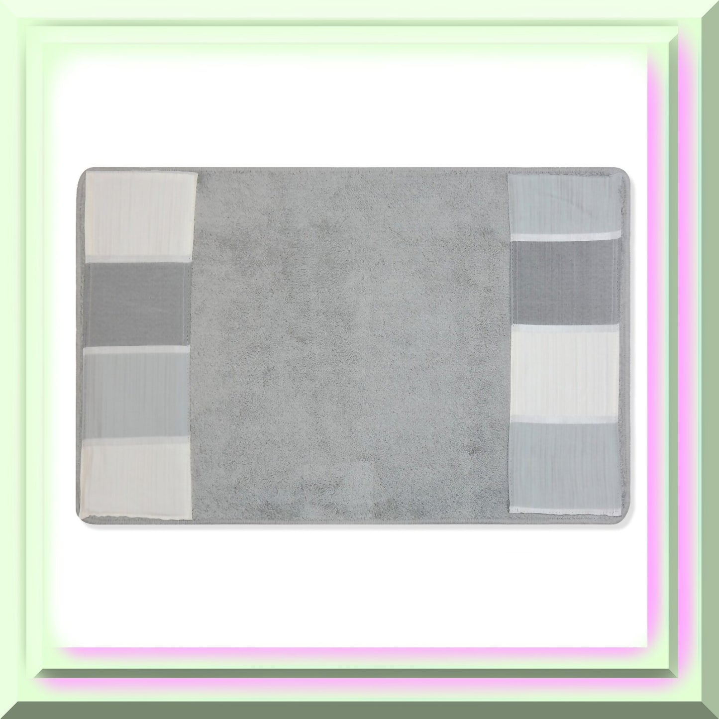 Modern Line Bathroom Rug Non-Slip Quick-Dry Bath Mat