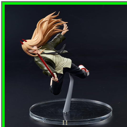 Chainsaw Man Power Action Figure - Dynamic Pose Collectible Toy