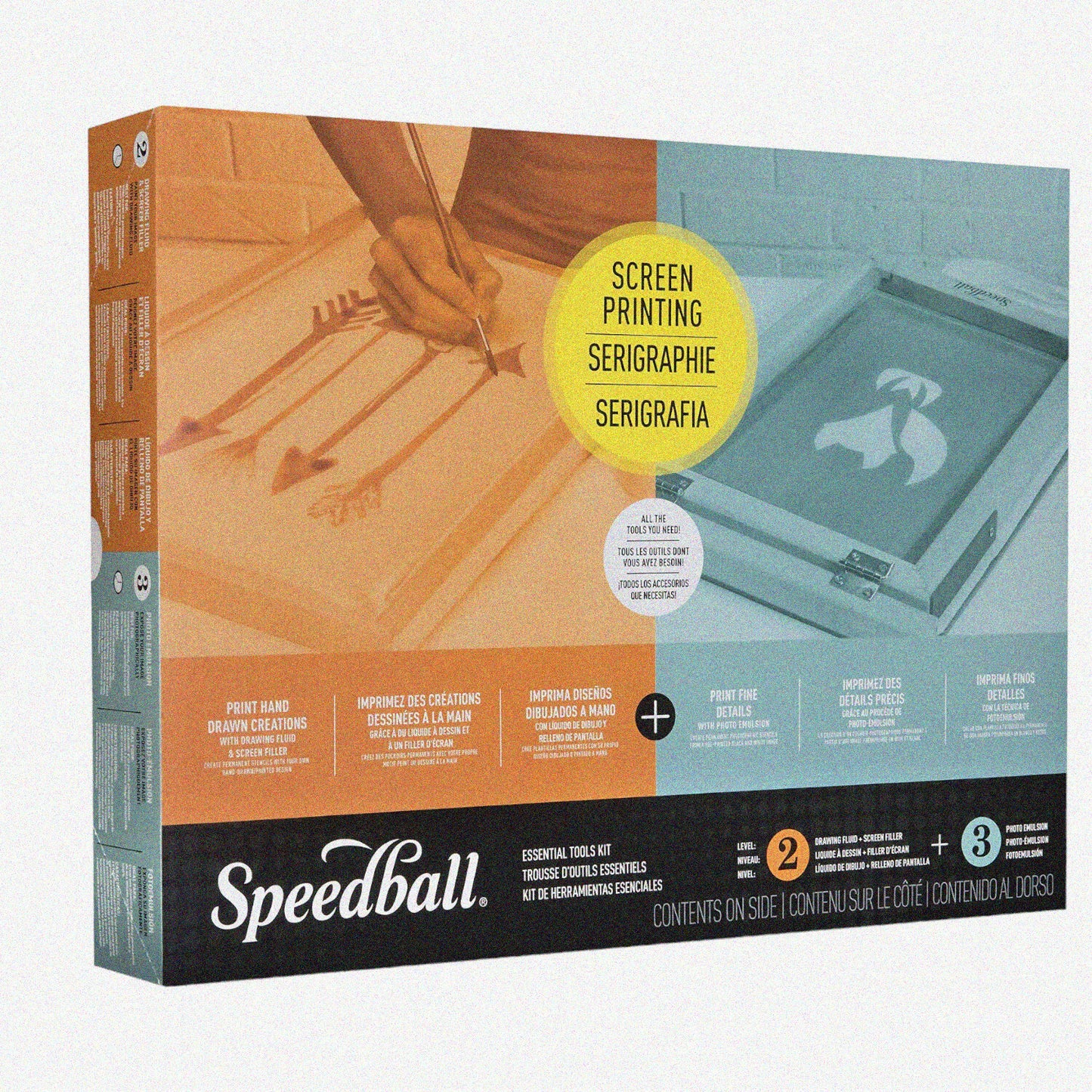 PrintPro Deluxe Screen Printing Essentials Kit