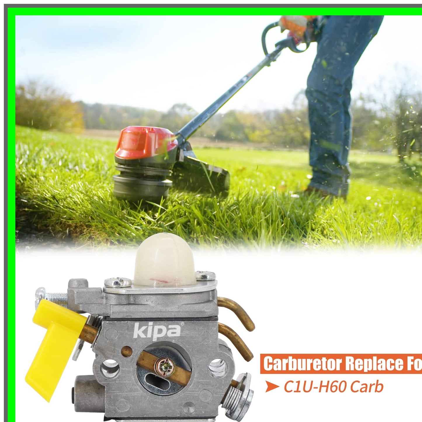 High-Performance Carburetor Kit for 25cc-30cc Brushcutters and Trimmers