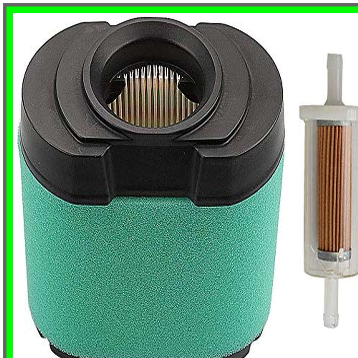 Dual Fuel Filter Set for Briggs Stratton Husqvarna Troy-Bilt Lawn Mowers