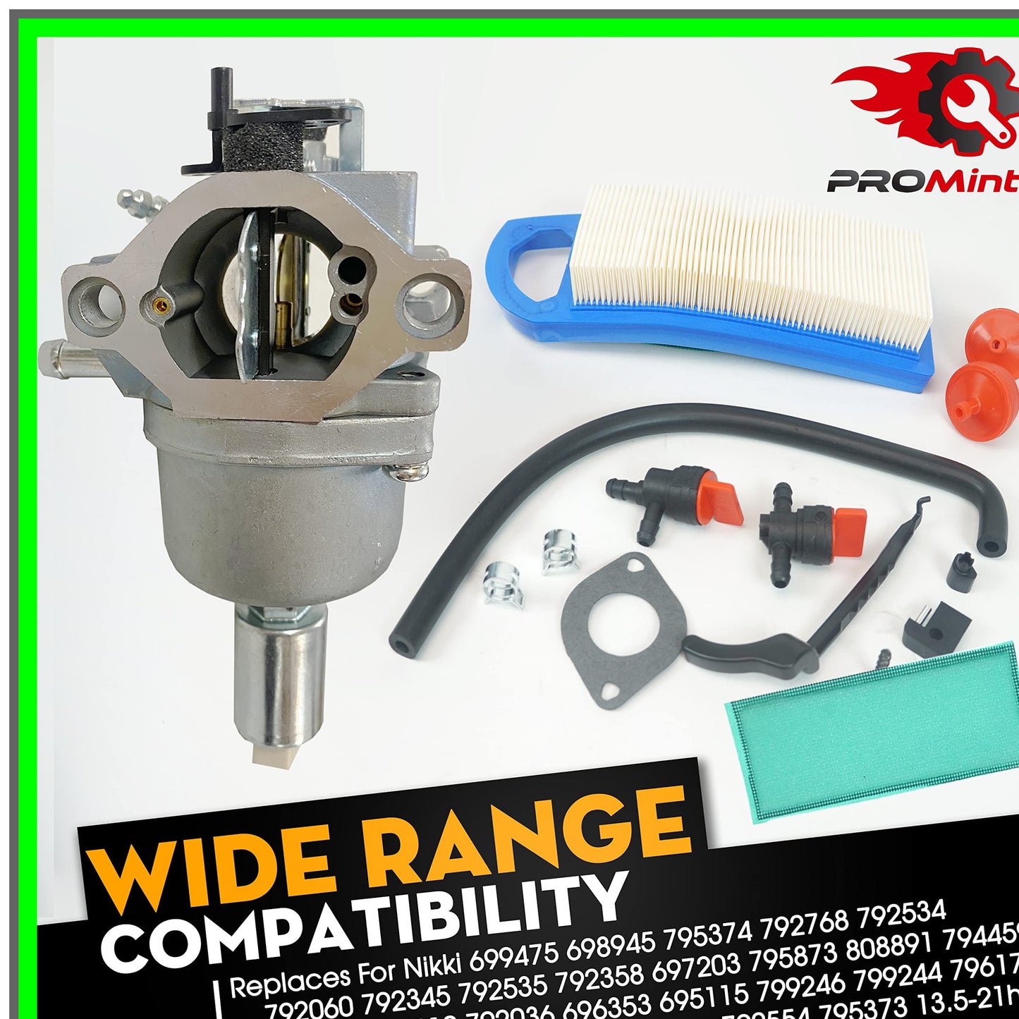 High-Performance Carburetor Replacement for Nikki Engines 13.5-21hp