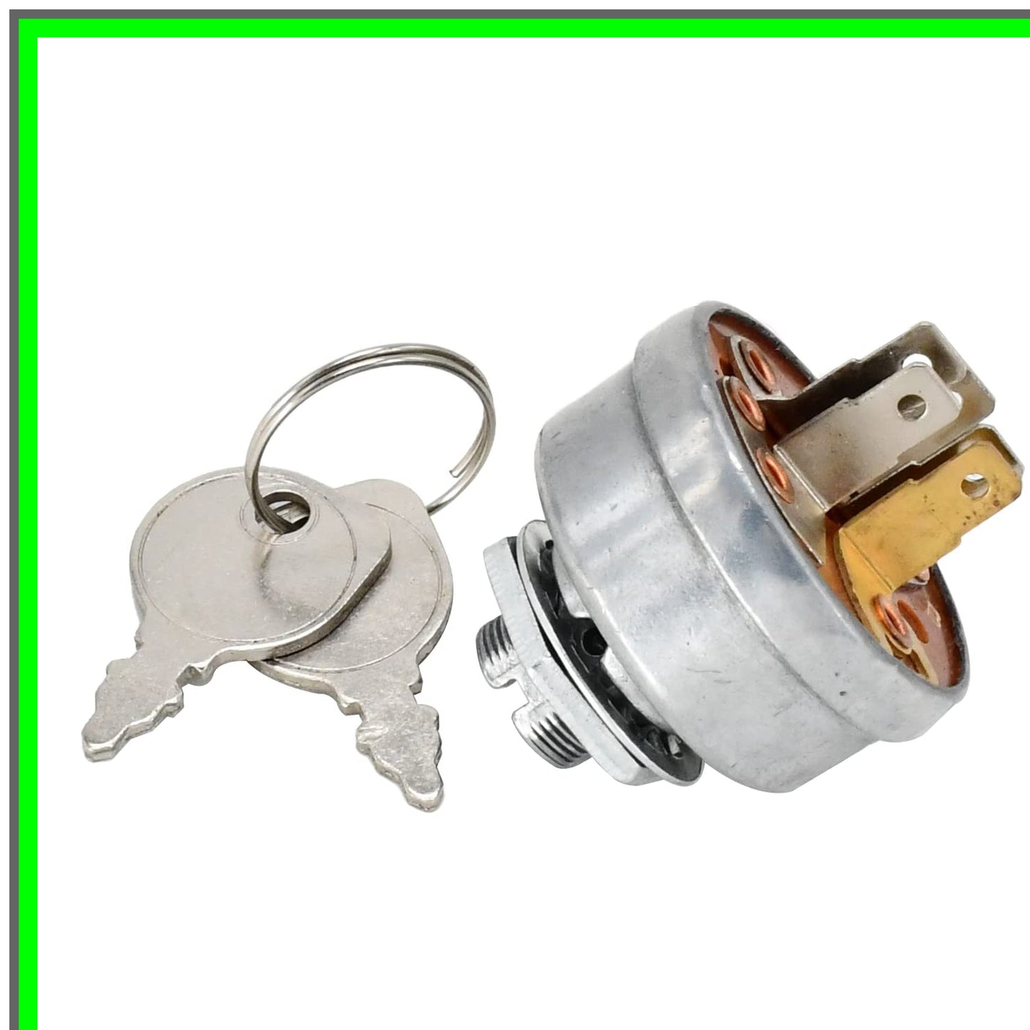 Ignition Starter Switch with 2 Keys for Hustler Big Dog Exmark Toro Walk Behinds