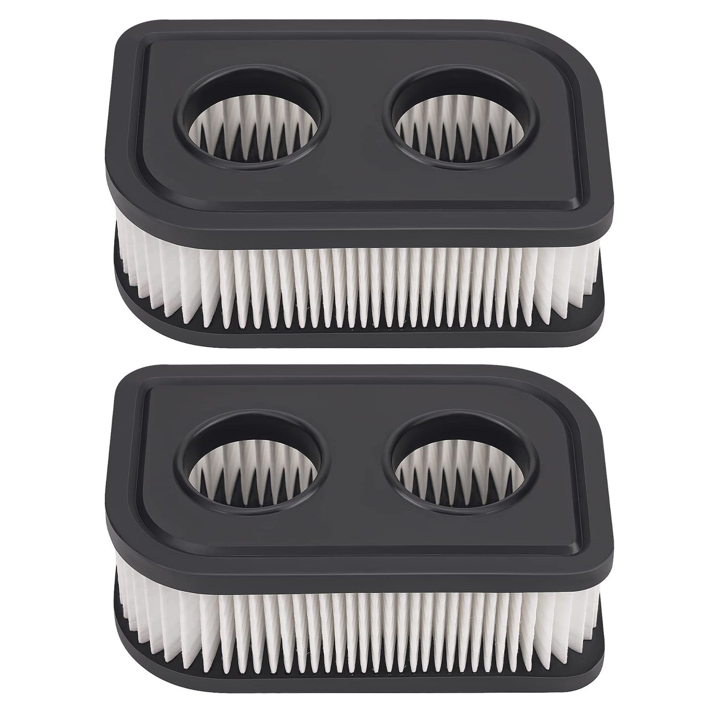 High-Performance Lawn Mower Air Filter Set for Engine Efficiency 2 Pack