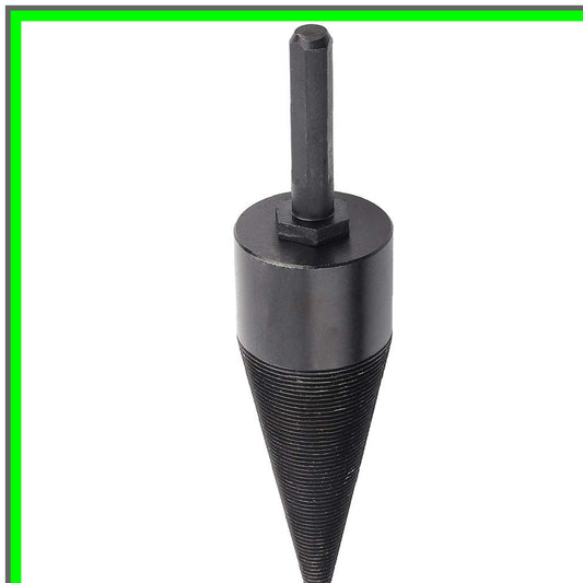 Efficient Cone Log Splitter Drill Bit for Power Tools and Woodworking