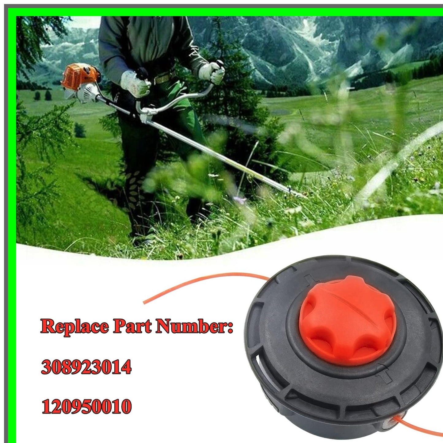 Effortless Trimmer Head Replacement for Toro Gas Models 51954-51975