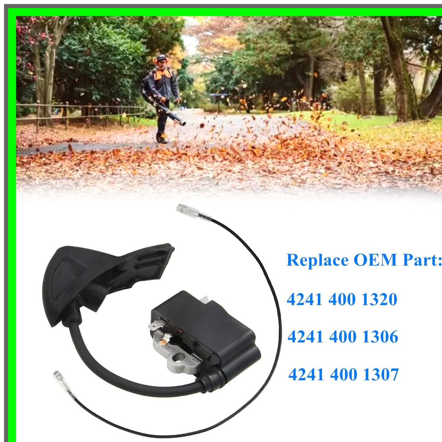 High-Performance Ignition Coil for Stihl Leaf Blowers BG56 BG86 SH56 SH86