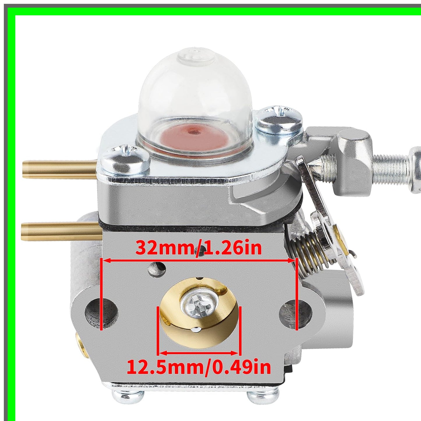 Carburetor Fuel Line Kit for WS210 25cc 27cc String Trimmers and Edgers