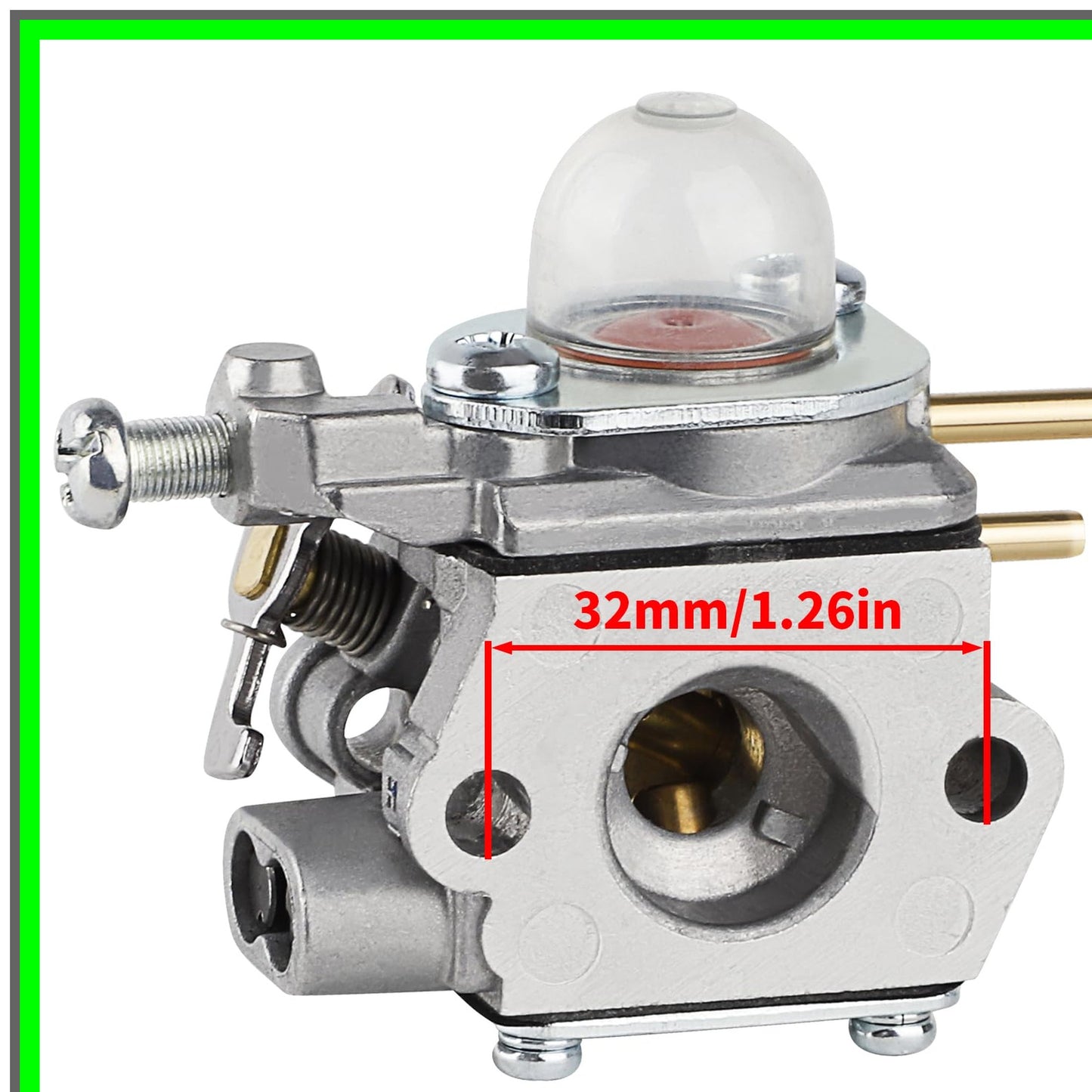 Carburetor Fuel Line Kit for WS210 25cc 27cc String Trimmers and Edgers