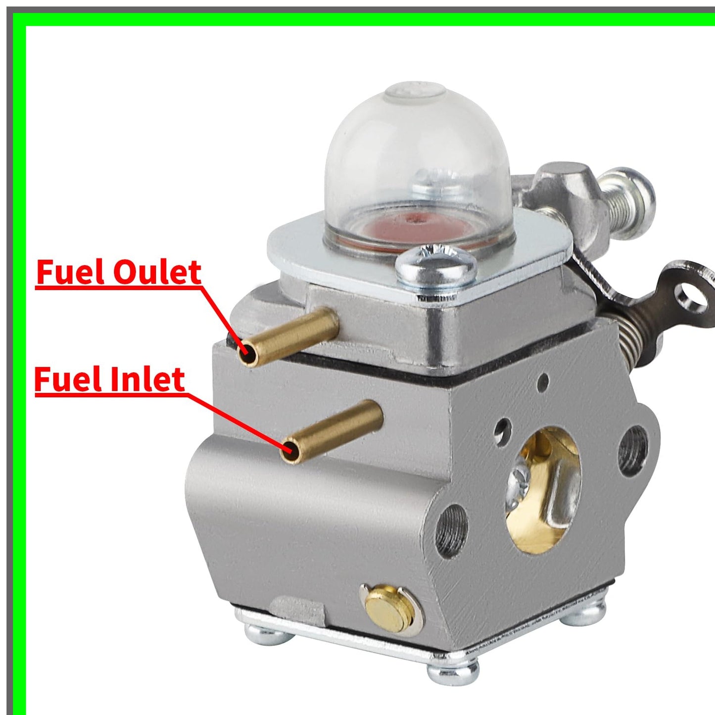 Carburetor Fuel Line Kit for WS210 25cc 27cc String Trimmers and Edgers
