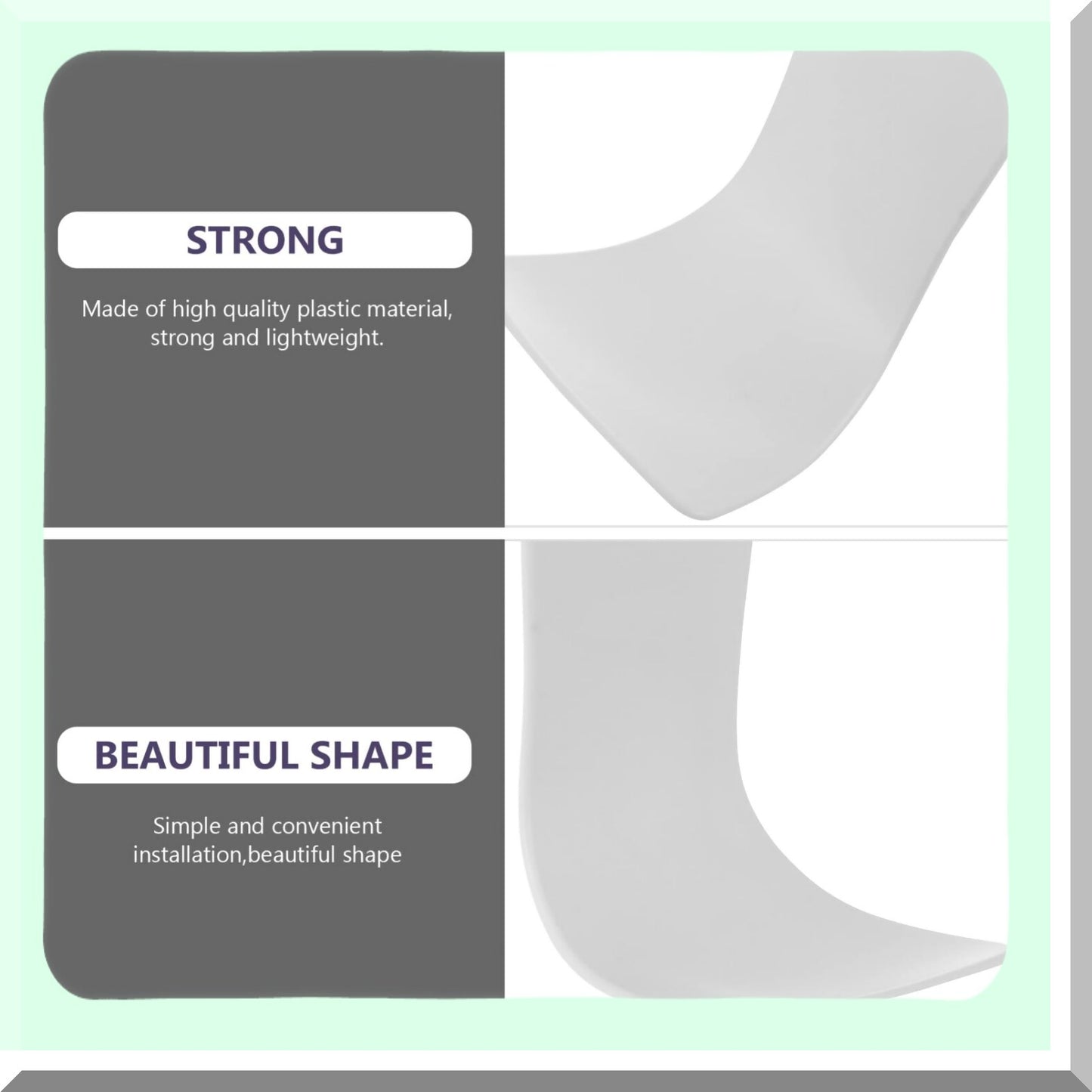 Soap Dispenser Catch Tray for Wall Mounted Dispenser White