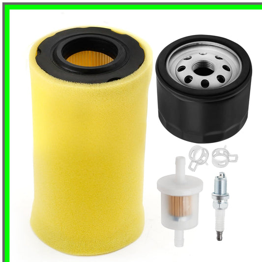 Lawn Tractor Air Filter and Oil Filter Tune-Up Kit for Briggs Stratton