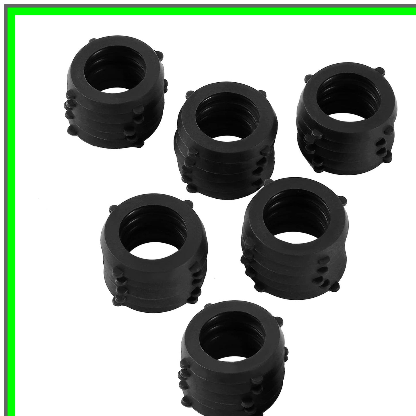 Universal Garden Hose Washer Seals for 3/4 Inch Faucets - 36 Pack