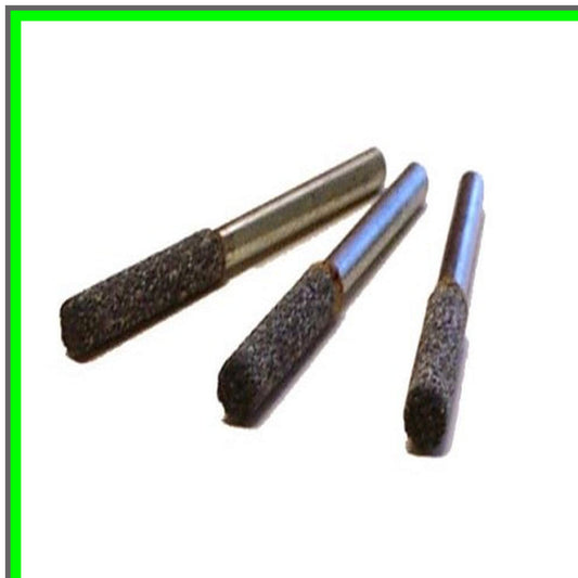 3-Pack 4.5 mm Threaded Chainsaw Sharpening Stones for Precision Cutting