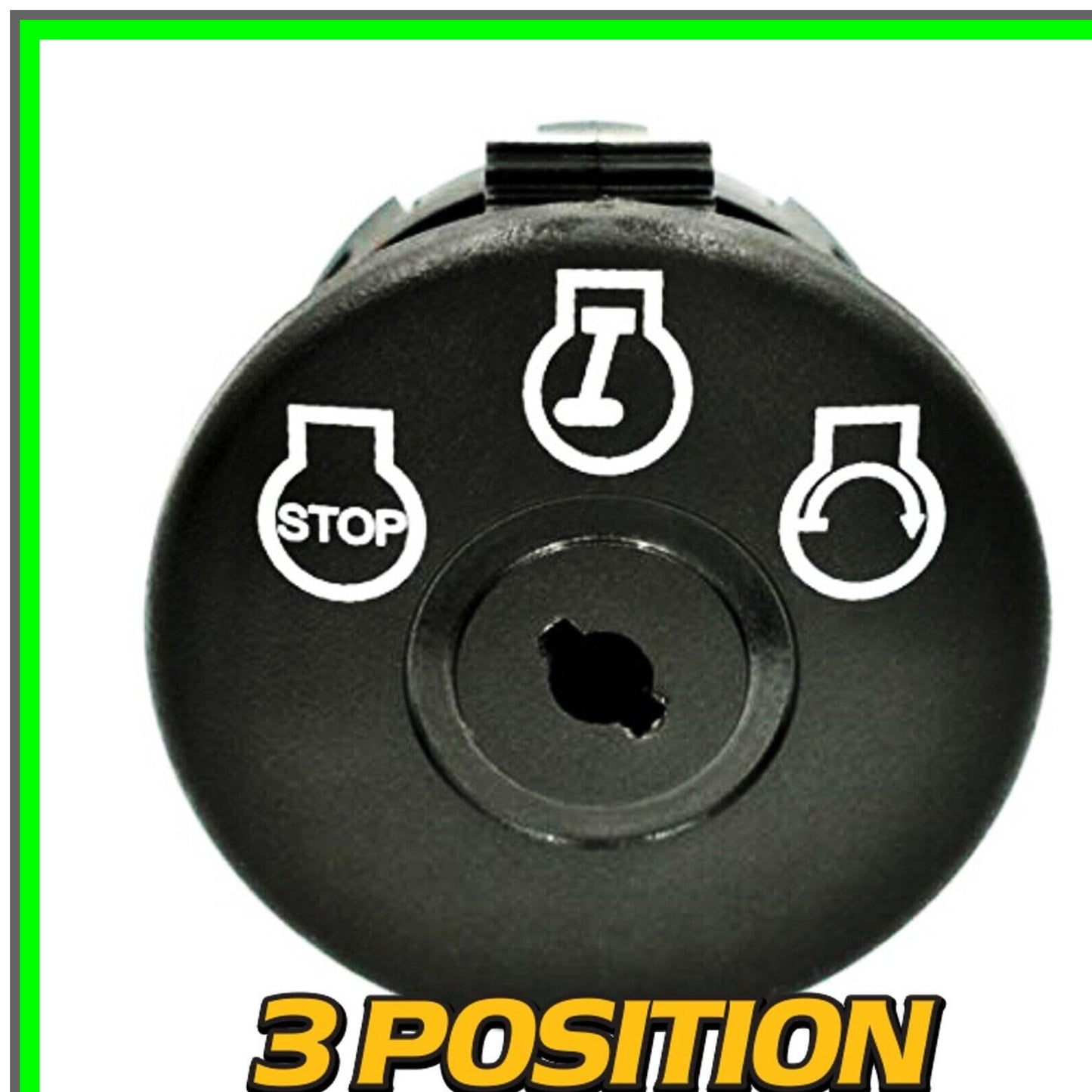 3-Position Lawn Mower Ignition Switch with Key for Cub Cadet and Troy-Bilt