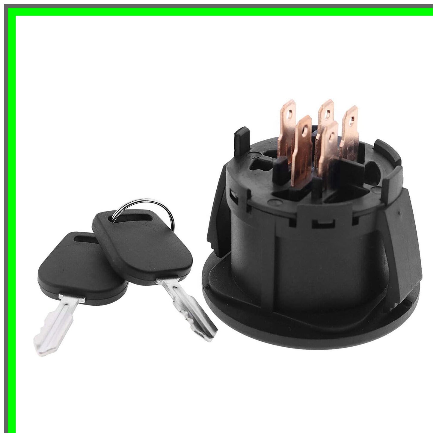 3-Position Lawn Mower Ignition Switch with Key for Cub Cadet and Troy-Bilt