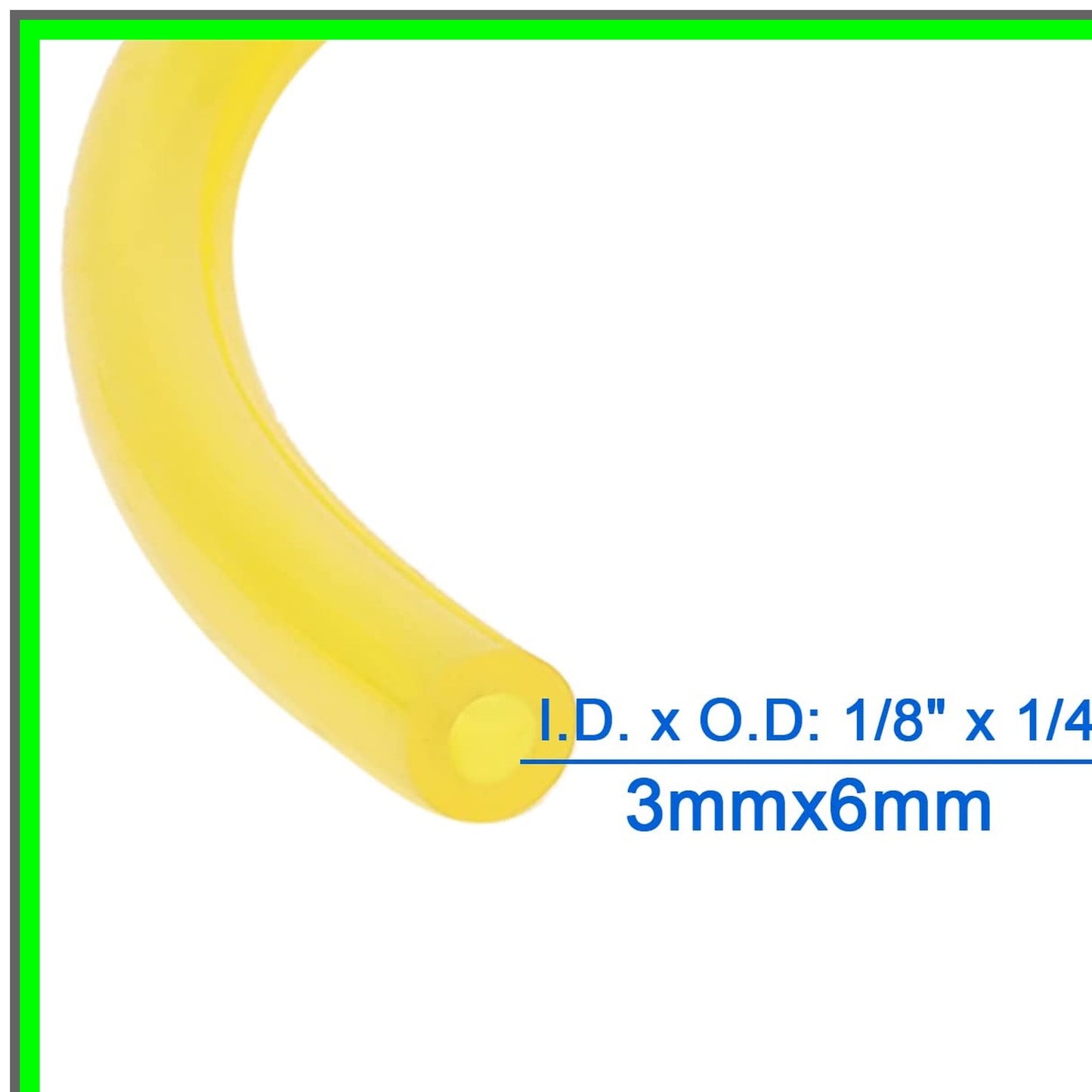 10-Foot 1/8 Inch Fuel Line Hose for 2 Cycle Small Engine Equipment