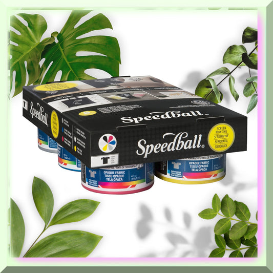 SilkSpectrum Fabric Ink Kit 6 Colors 4oz