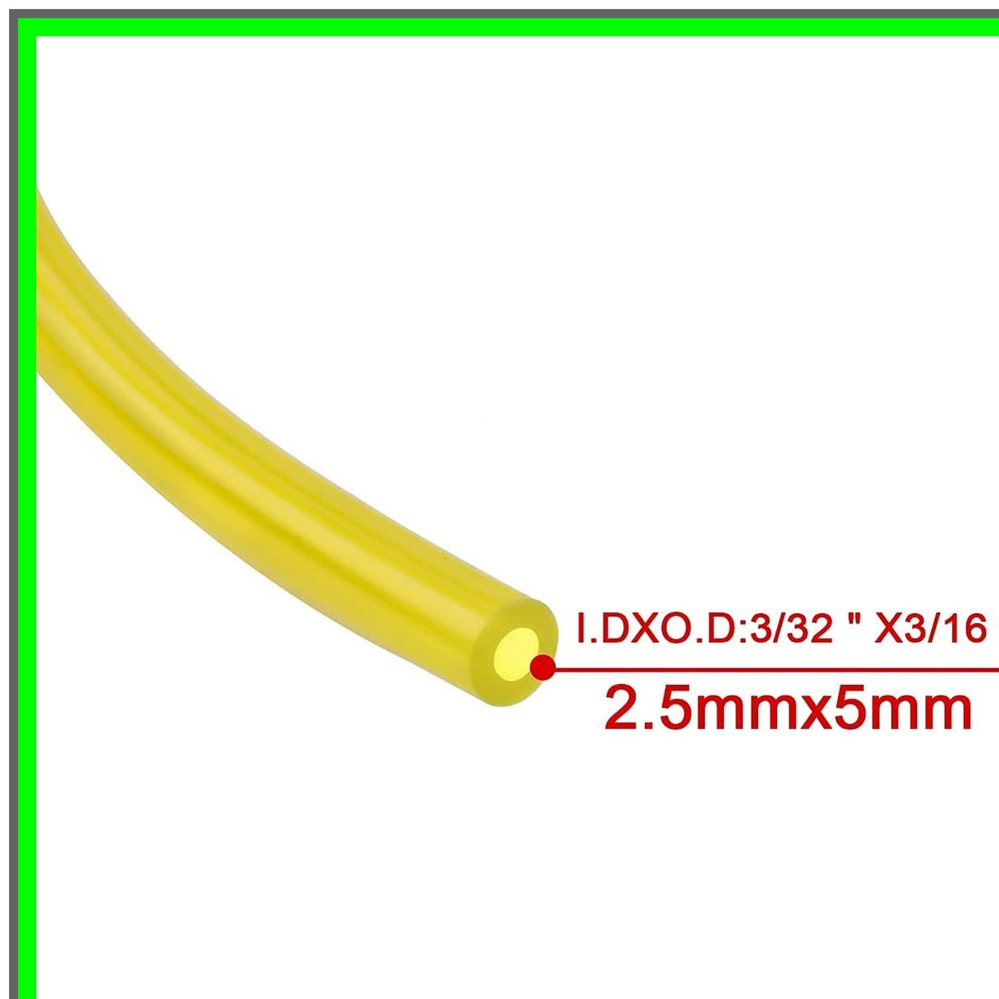 Durable 10-Foot Fuel Line Hose for 2-Cycle Engine Chainsaws and Trimmers